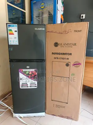 Glamstar Two Door Kitchen Fridge 175l