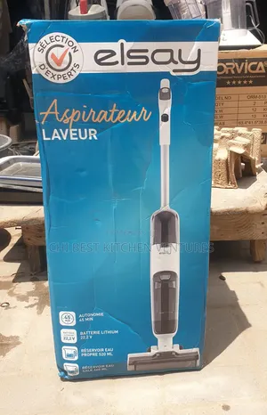 Elsay 5d Expert Aspirateur Laveur, Cordless Wet Dry Vacuum Cleaner.