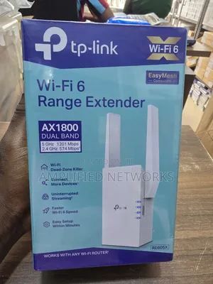 Tplink Wifi Range Extender Re605x