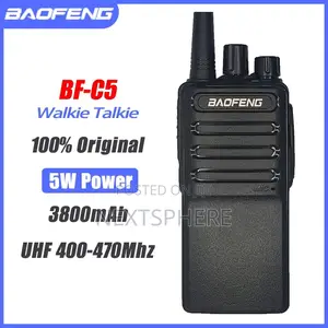 Baofeng Bf-C5 Two Way Radio 16ch Uhf Long Distance 5w