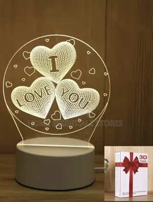 3d Optical Illusion Lamps - 3 D Creative Visualization Lamps