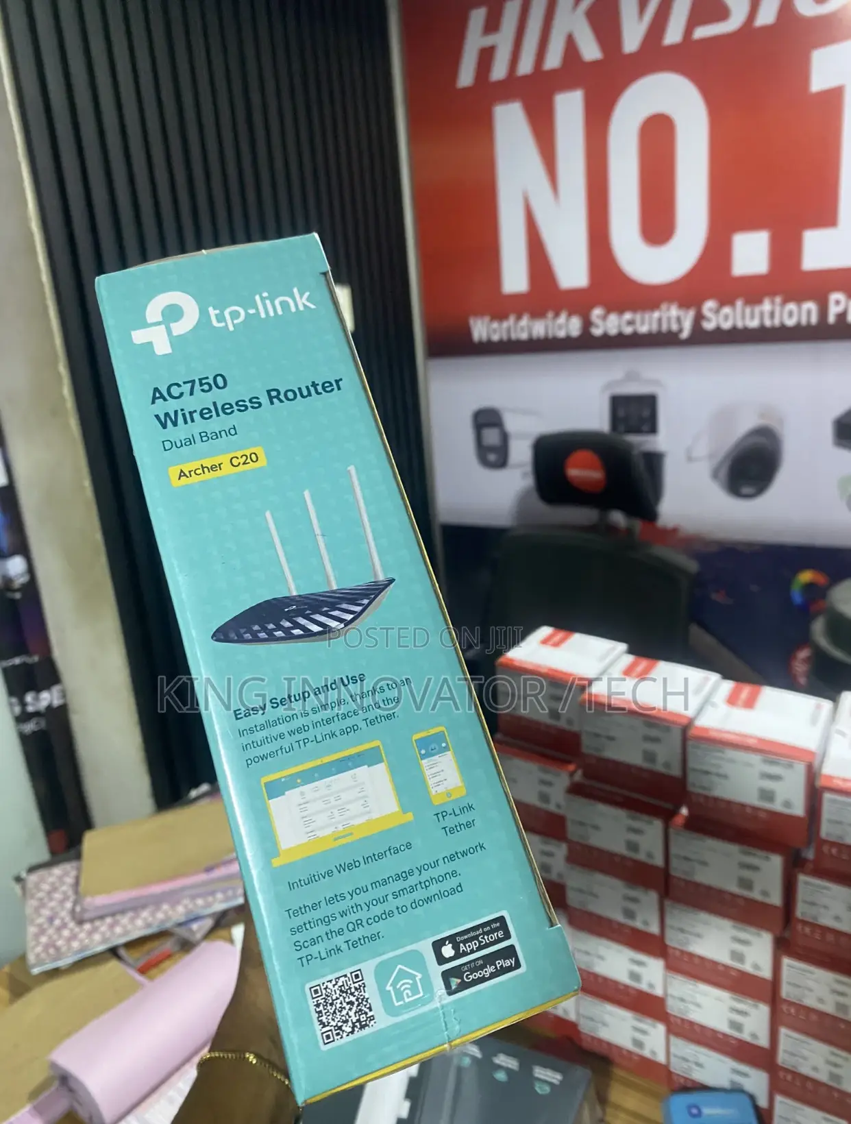 Tp-Link Ac750 Wireless Dual Band Router.