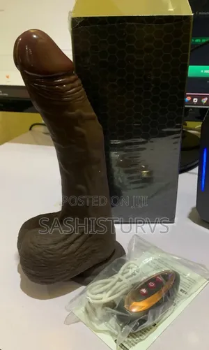 Rotating Black Mamba Vibrator With Heating and Remote Control