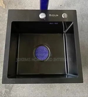 Black Handmade Sink
