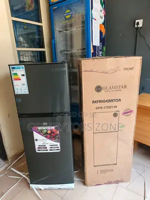 Household Fridge 175l Glamstar Two Door Design
