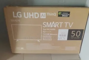 Lg 50 Inches" Smart Tv – Frameless Feature-Packed!
