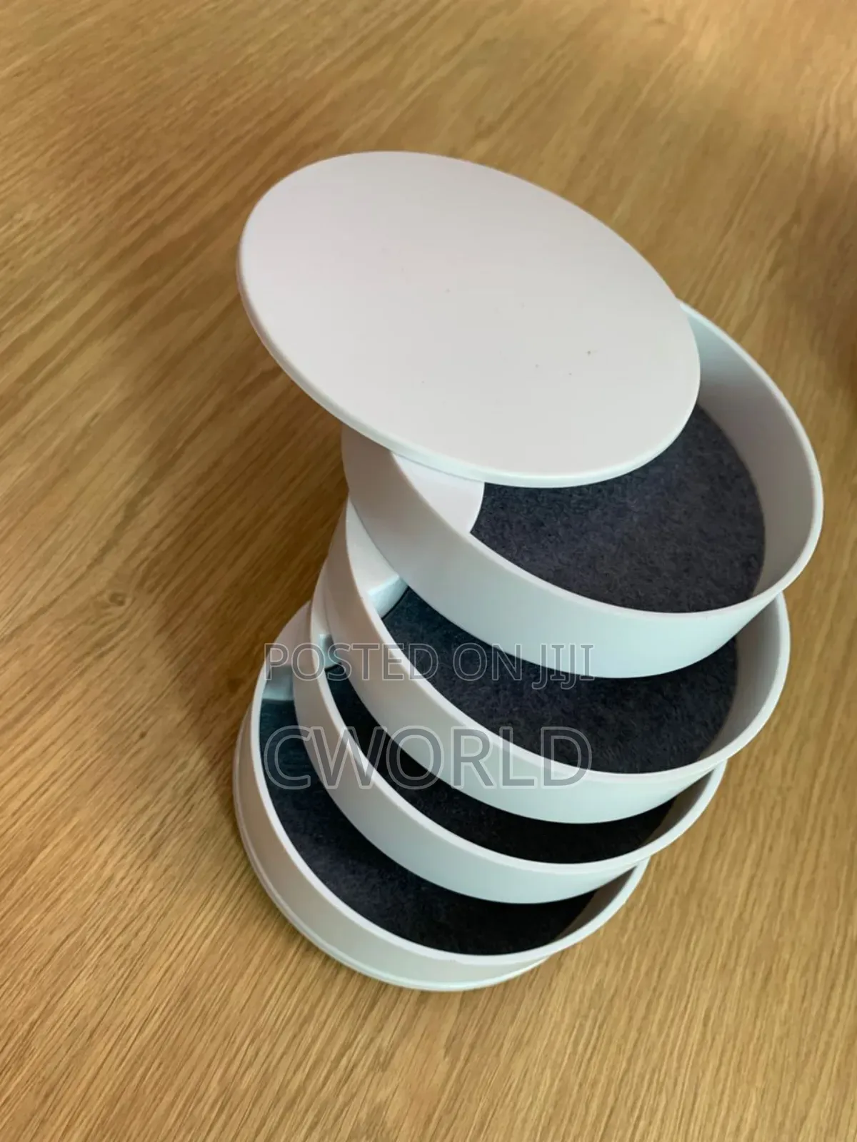 Rotating Multilayer Jewelry Box