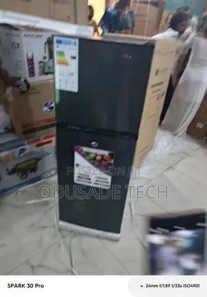 Glamstar Refrigerator GFR-175dt-W Double Door Fridge