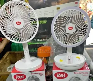 Itel Rechargeable Fan (Cool Hurricane)