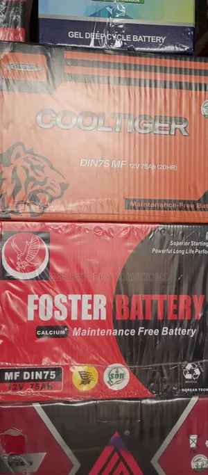 Brand New 12v 75ah Foster Battery With One Year Warranty