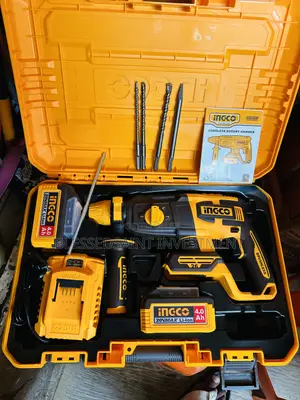 Ingco Cordless Hammer Drill 20volts 4.0ah 26mm