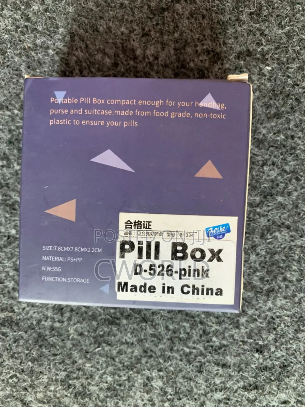 Pill Box for Meds