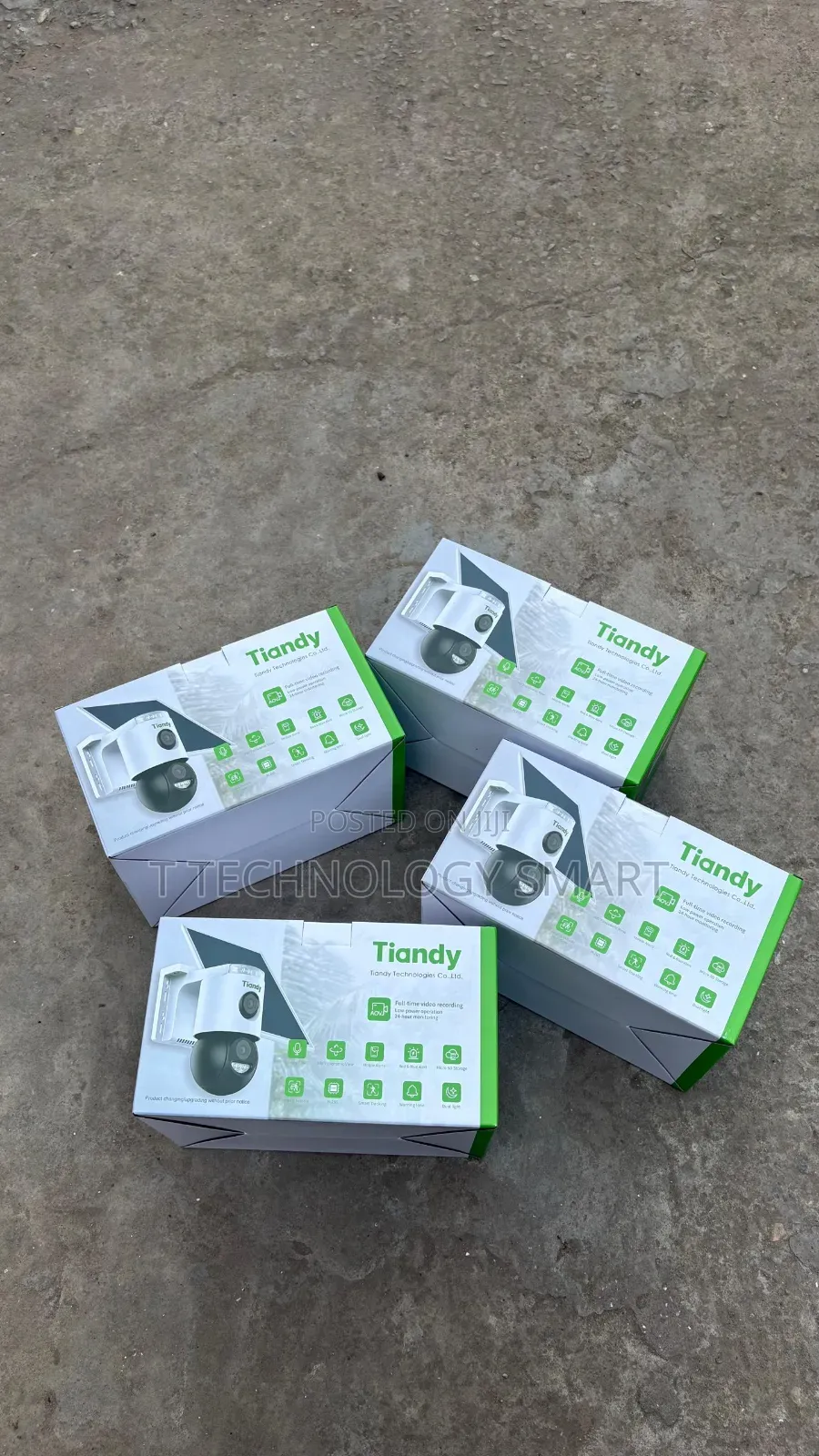 Tiandy Solar PTZ CCTV Camera 4g