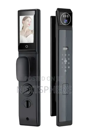 3d Face Recognition Smart Door Lock With Camera, Fingerprint, Tuya App