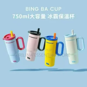 Bingba 710ml Stainless Steel Large Capacity Thermos Cup (Souvenir)