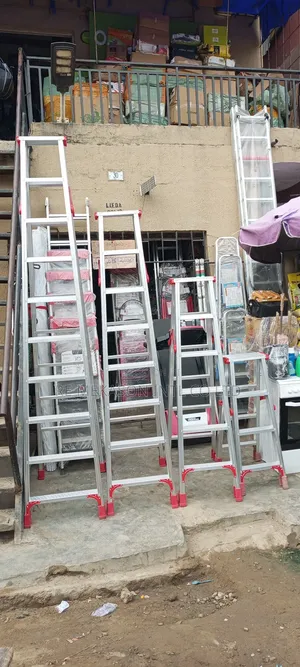 10steps (3metres) Double Sided Trestle (A) Aluminium Ladder