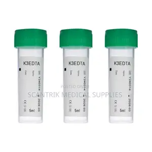 Plain Non-Vacuum Laboratory Test Tube for Blood Samples