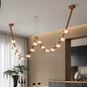 Italian Designer Belt Chandelier
