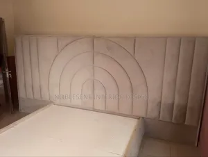 Noble Interiors Design=Red Wood Bedframe
