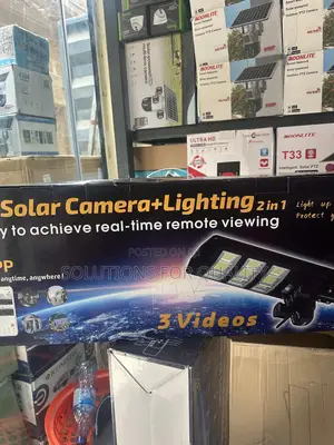 3 Lens All in One Street Light and Camera