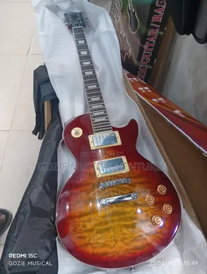 Gibson Less Paul Electric Lead Guitar Red Colour