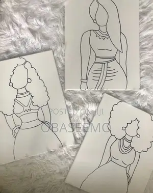 Pre Drawn Canvas