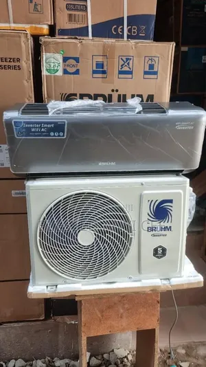 Original Bruhm Black 1.5hp Ac Inverter Smart Wifi Tech (Bas-12icqb)