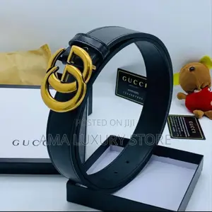 Gucci Genuine Leather Luxury Men's Designer Belts