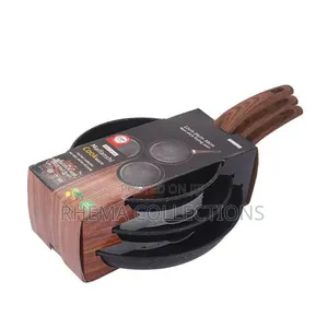 3pcs Quality Hot Chef Frying Pan 
Set
