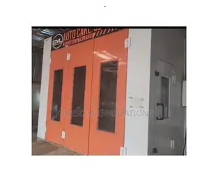 2 Years Used Spray Booth Car Oven With Air Compressor and Installation