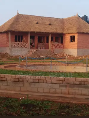 Thatch Gazebo Bush Bar