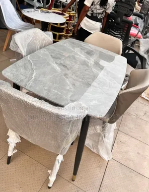 Marble Dining Table With 4 Chairs