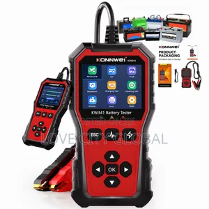 Konnwei Kw341 Car Motorcycle Truck Battery Tester 6v 12v 24v Scanner