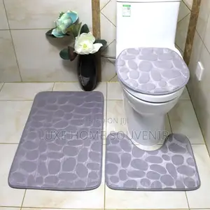 3 in 1 Bathroom Toilet Foot Mat