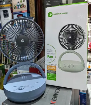 Dp Rechargeable Rotating Fan