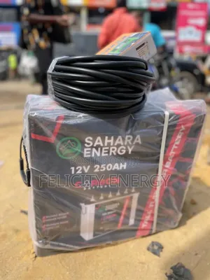 Sahara Energy Tubular Battery 250amps 12v