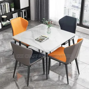 Colorful Stylish Dining Table by 4 Seaters