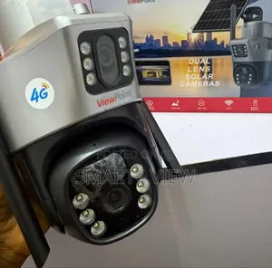 Dual Lens PTZ Solar CCTV Cameras