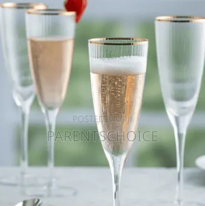Ravenhead Roma Flute, Roma Wine Glasses Set of 2 -33cl