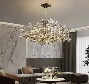 Modern Crystal Led Chandelier