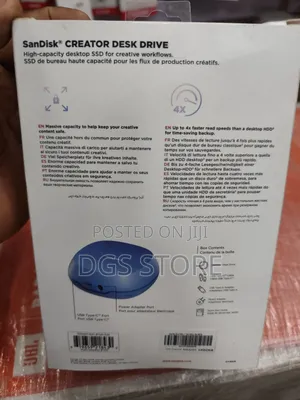 Sandisk Creator Desk Drive 8tb