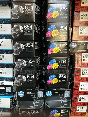 HP 654 Ink Cartridge Black N Tri-Color