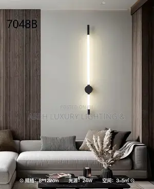 Linear Tube Led Wall Lamp Tv Background Wall Light Living Room Bedside