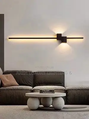 Modern Minimalist Led Wall Lamp Black White Gold Wall Light Home