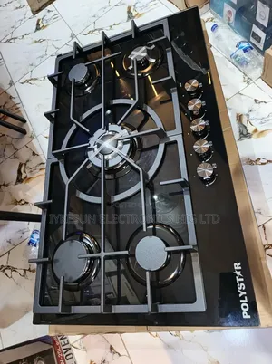 Original Polystar New Design Built-in Premium 5 Burners Gas Cooker