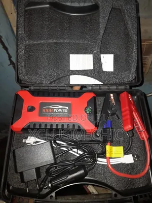 High-Power Multi-Function Car Jump Starter" - No Inflator