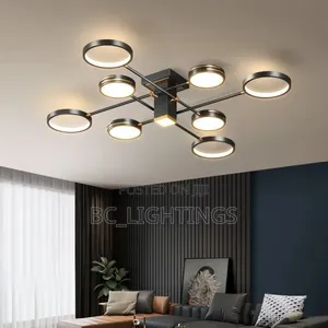 Modern Luxury Nordic Chandelier Light With Remote Control