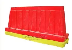 Sand Filled Or Water Filled Traffic Barriers