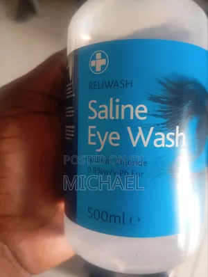 Eyewash Saline Solution 500ml