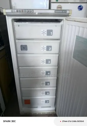 7 Steps Standing Freezer